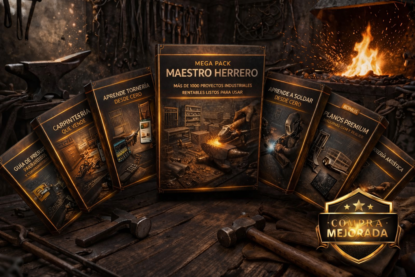 Mega Pack - Maestro Herrero- Compra Mejorada