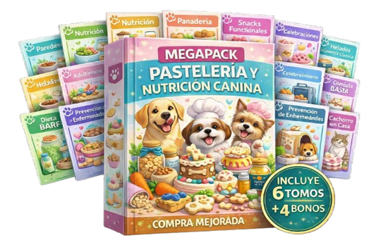 Pack Pasteleria Y Nutrición Canina -Completo